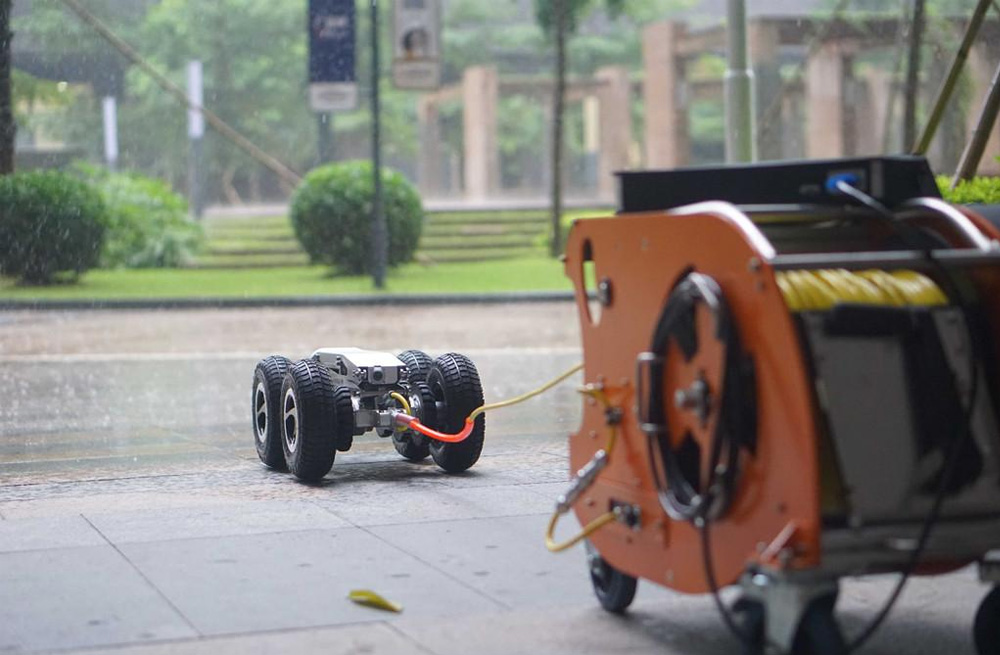 奋斗村管道检测机器人